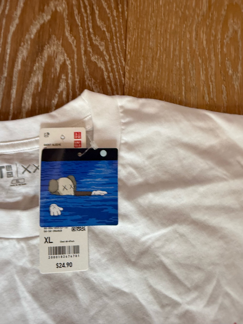 KAWS × Uniqlo UT Short Sleeve Graphic
T-shirt Size XL Pink BFF new - Picture 8 of 12